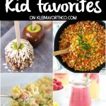 Back to School Kid Favorites Menu Plan