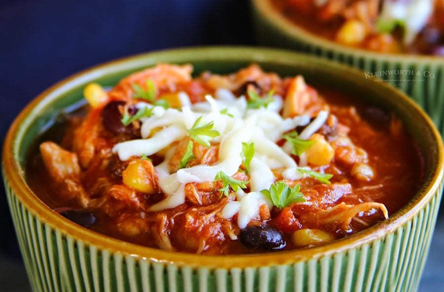 Chicken Black Bean Taco Soup recipe