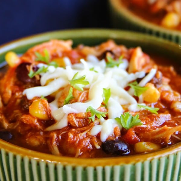 Chicken Black Bean Taco Soup - Yummi Haus