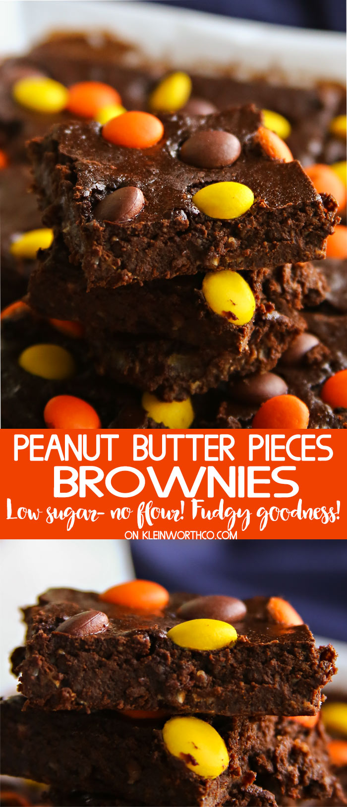 Peanut Butter Pieces Brownies