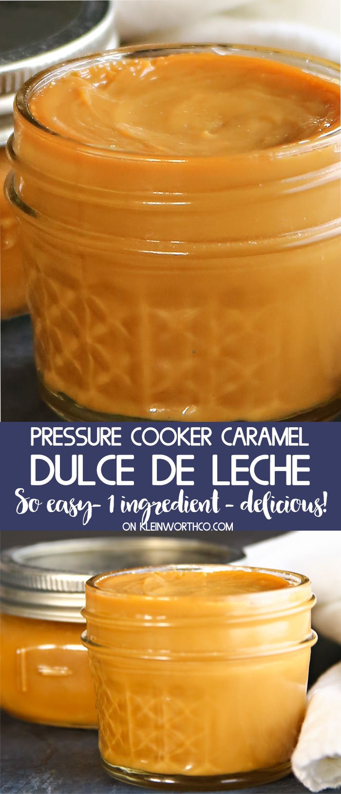 Pressure Cooker Caramel Dulce de Leche