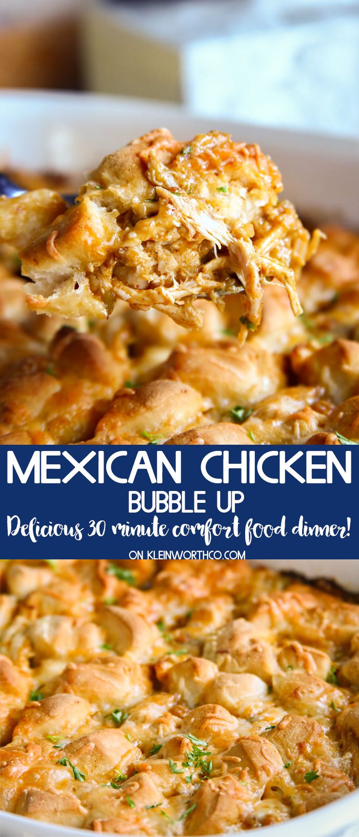 Mexican Chicken Bubble Up Casserole recipe