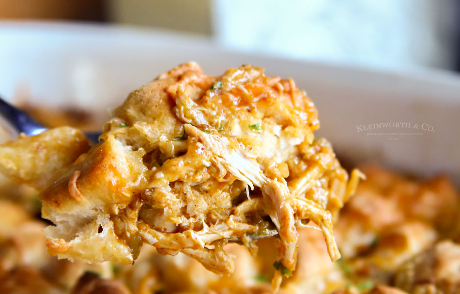 Mexican Chicken Bubble Up Casserole - Yummi Haus