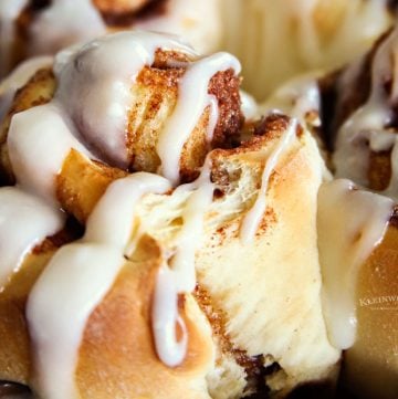 One Hour Cinnamon Rolls recipe