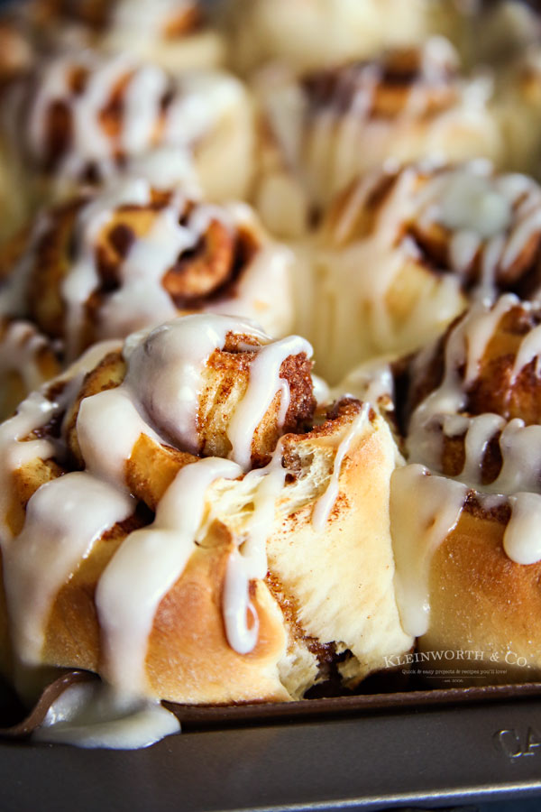 One Hour Cinnamon Rolls