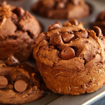 Peanut Butter Pumpkin Muffins recipe