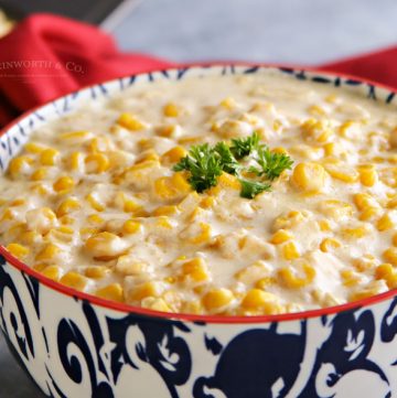 Pressure Cooker Creamed Corn side dish