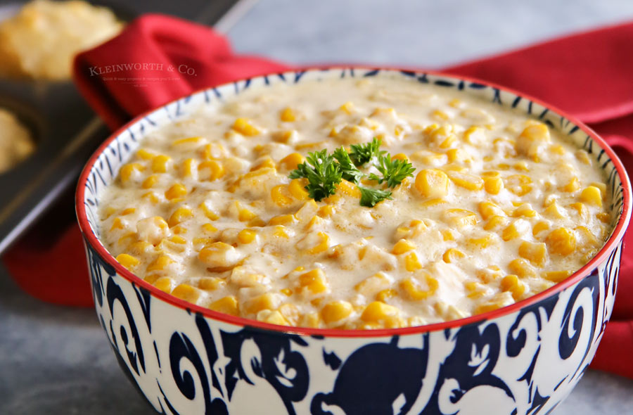 Pressure Cooker Creamed Corn side dish