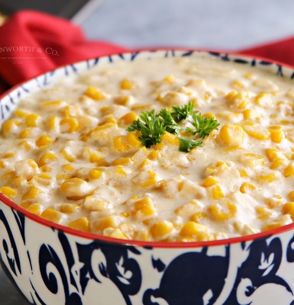 Pressure Cooker Creamed Corn side dish