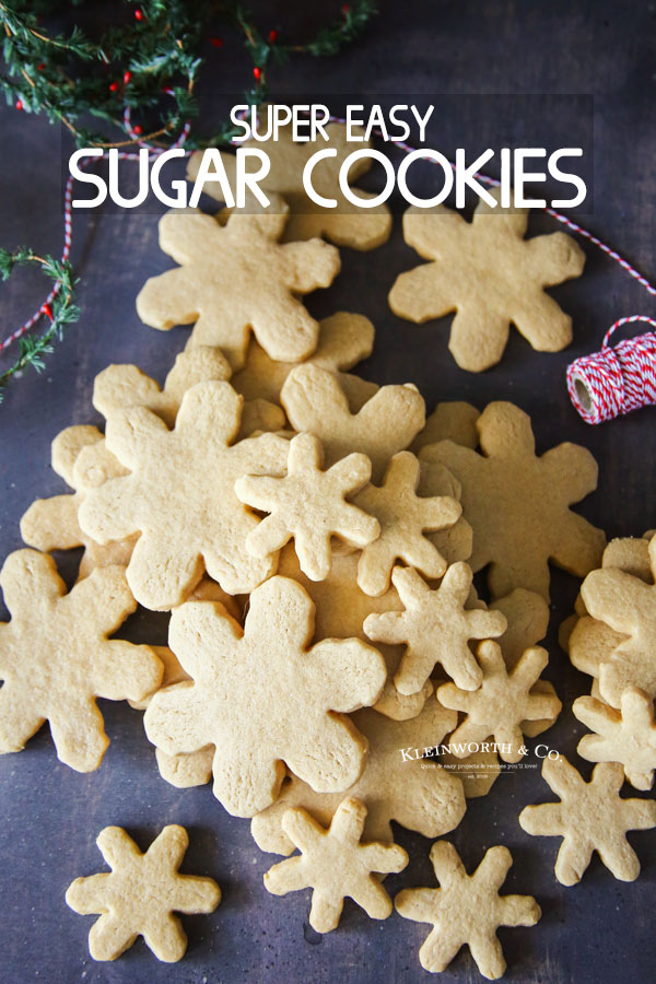 Easy Sugar Cookie Recipe