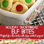 Holiday Shortbread Elf Bites recipe