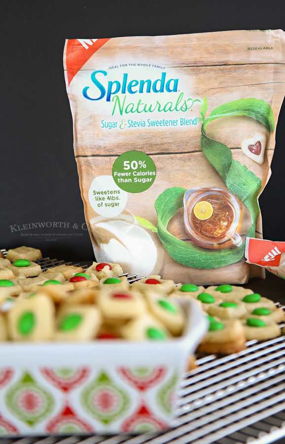 Cookies made with Splenda