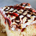 Raspberry Cream Poke Cake recipe