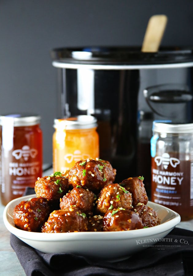 best honey garlic meatballs