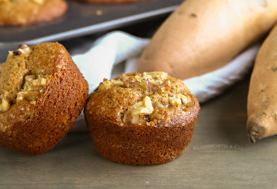 Sweet Potato Breakfast Muffins