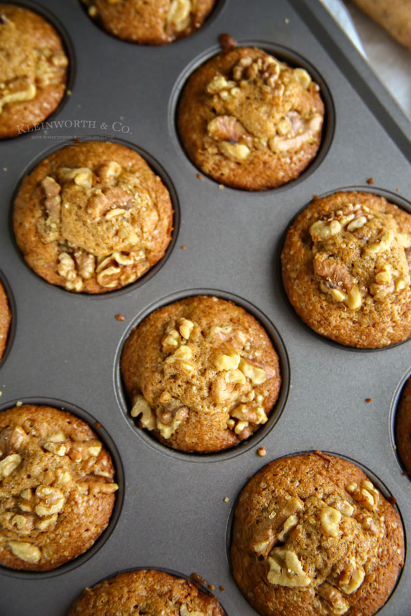 Sweet Potato Breakfast Muffins recipe