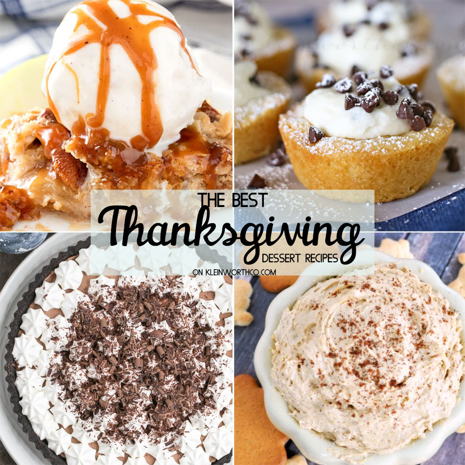 Best Thanksgiving Dessert Recipes - Taste of the Frontier