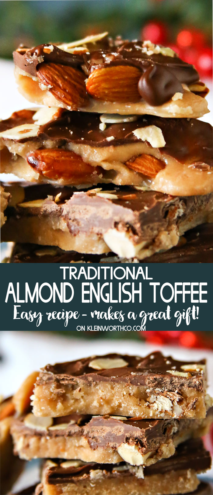 Traditional Almond English Toffee recipe