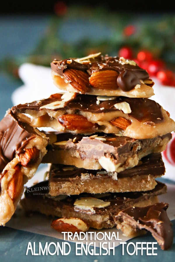 Traditional Almond English Toffee