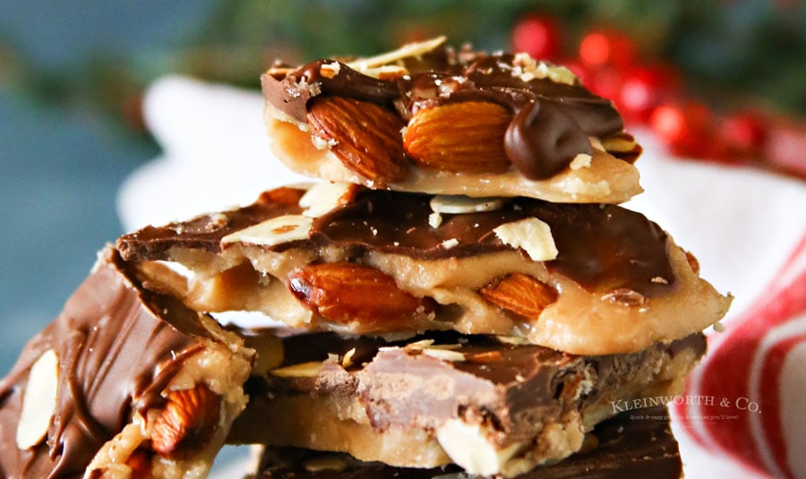 almond English toffee recipe