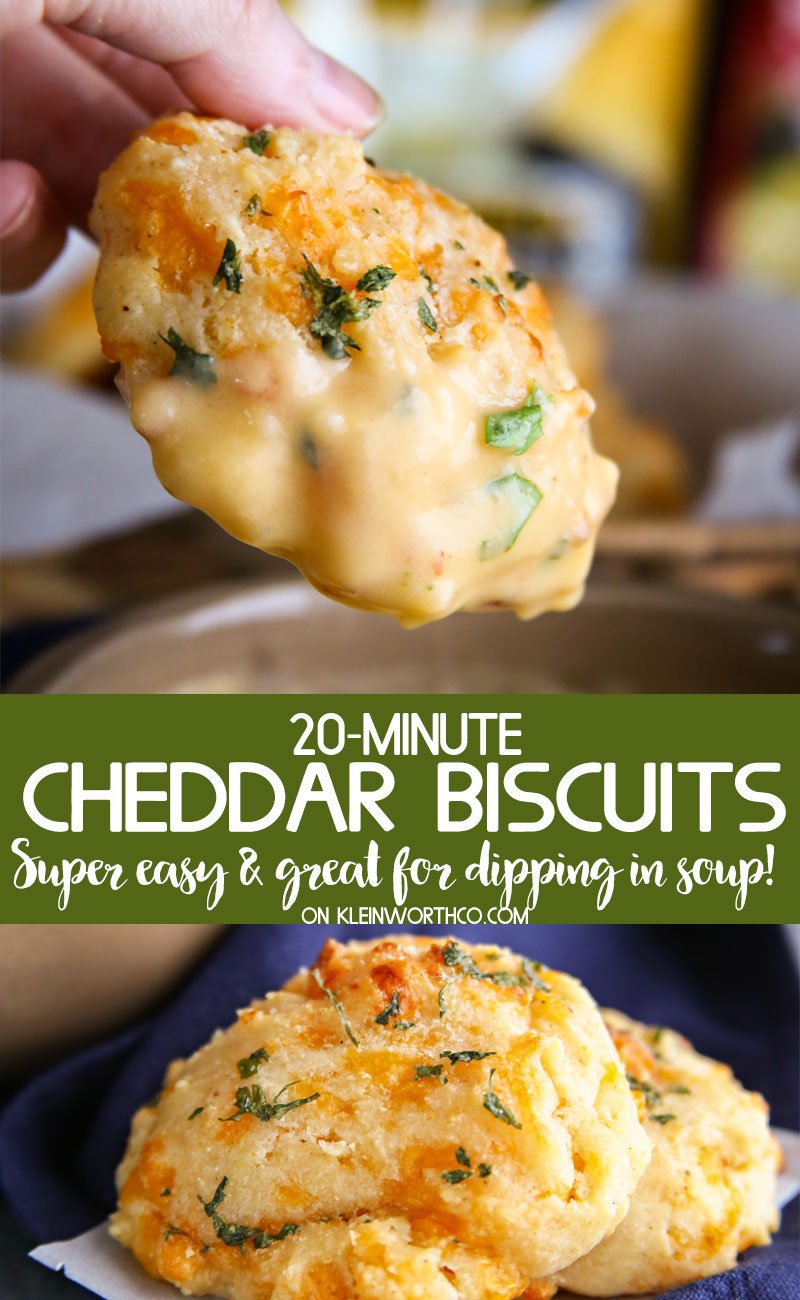 Cozy Soup & 20-Minute Cheddar Biscuits