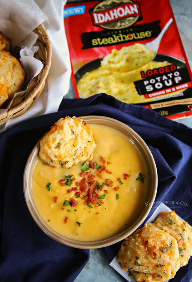 cheddar biscuits and soup