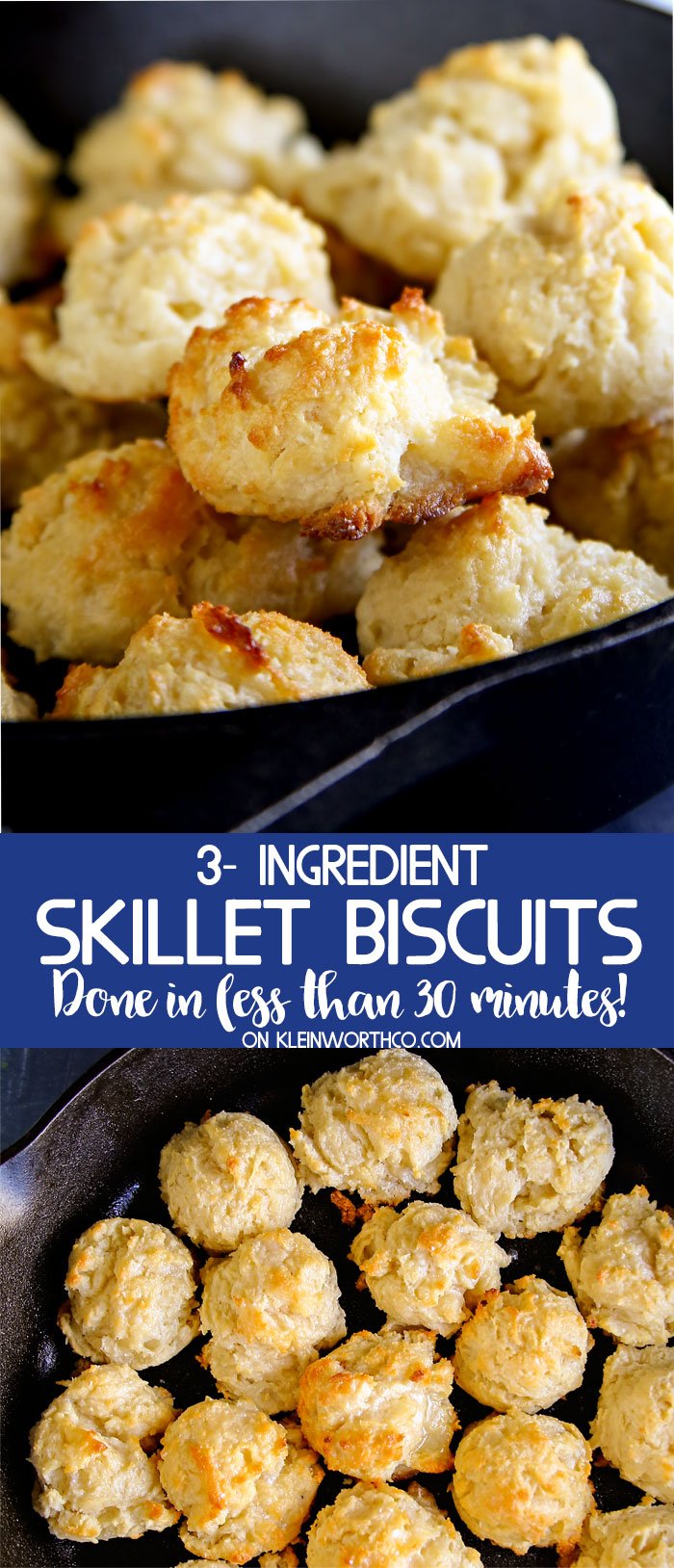 How to make Skillet Biscuits