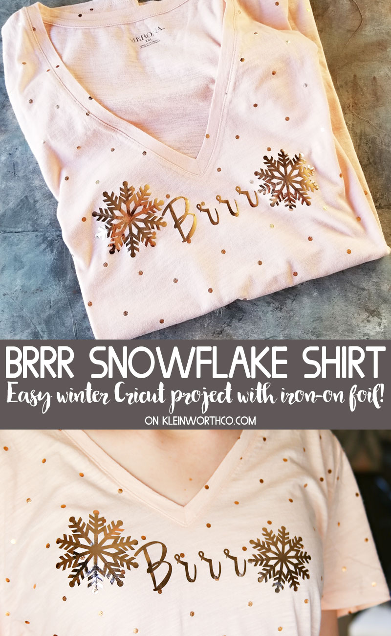 Brrr Snowflake Winter Shirt