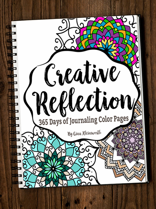 Creative Reflection Adult Coloring Book