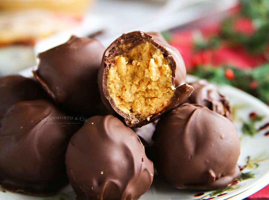 Easy No-Bake Peanut Butter Balls recipe