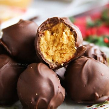 Easy No-Bake Peanut Butter Balls recipe