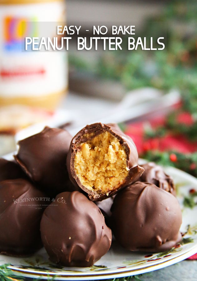 Easy No-Bake Peanut Butter Balls