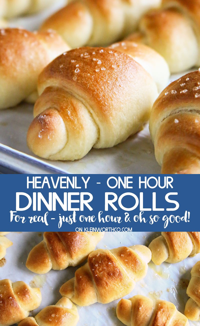 Heavenly One Hour Dinner Rolls recipe