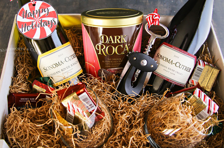 wine gift basket ideas