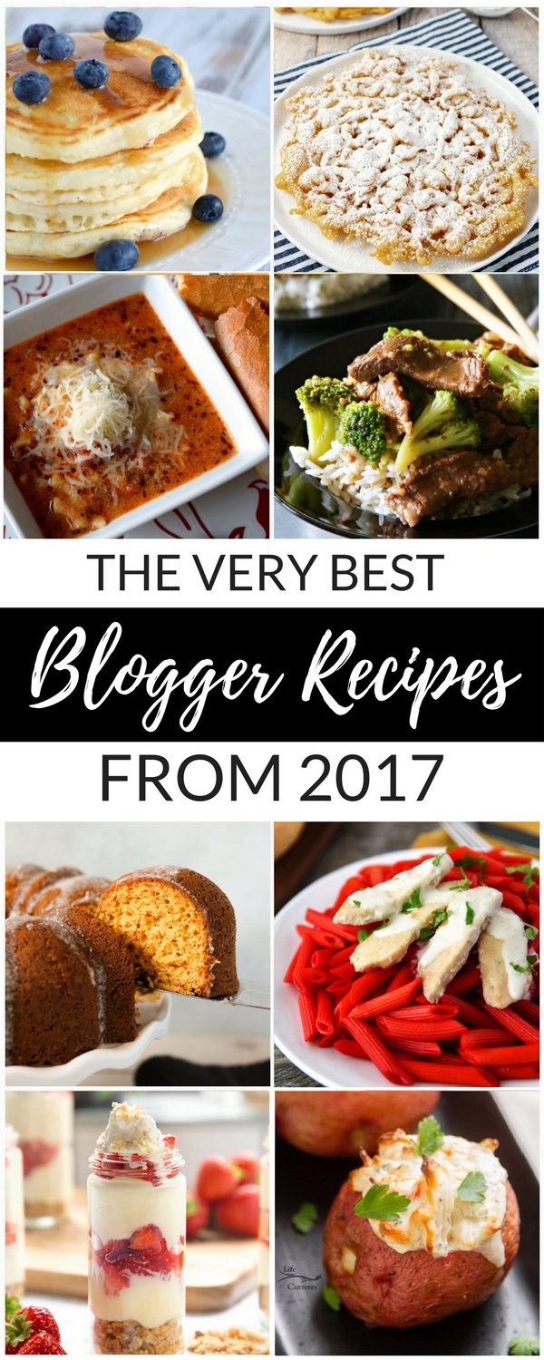 Absolute BEST Blogger Recipes from 2017