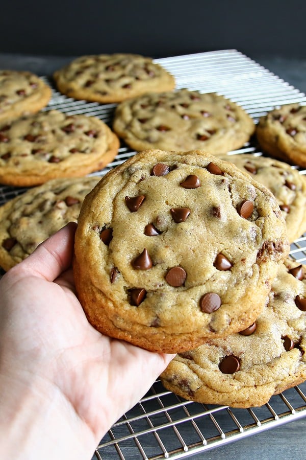 Quarter Pound Chocolate Chip Cookies