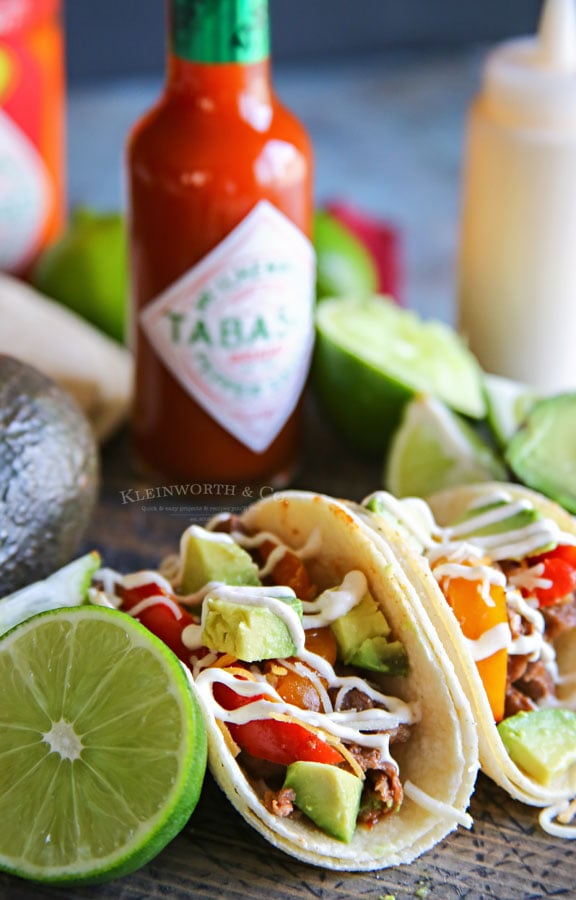 Slow Cooker Beef Tacos