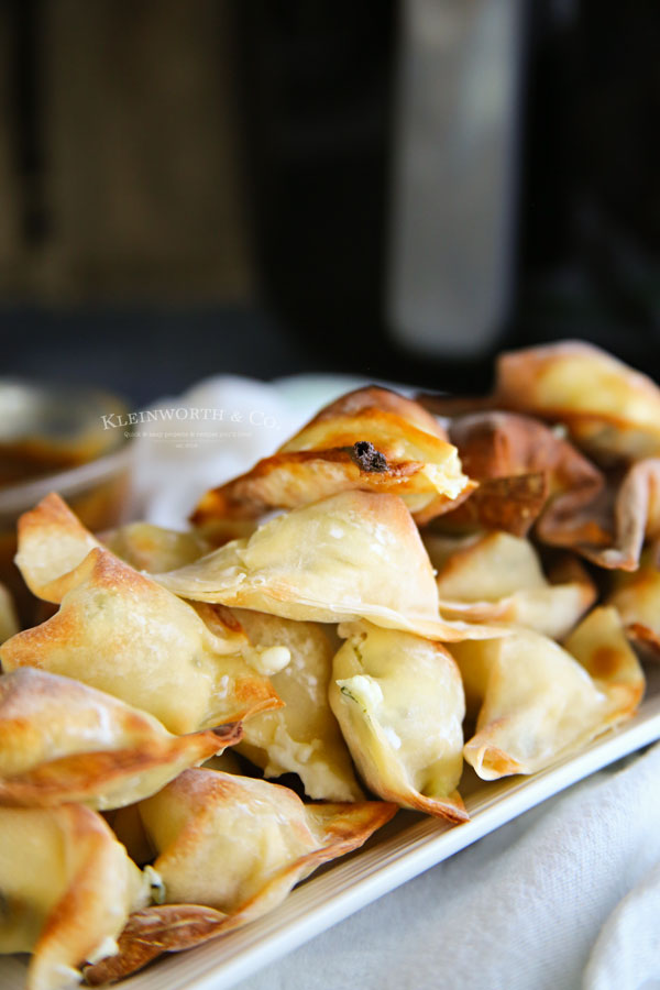 Air Fried Wontons