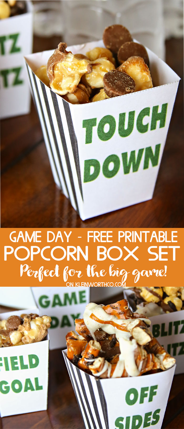 Game Day Popcorn Box Set