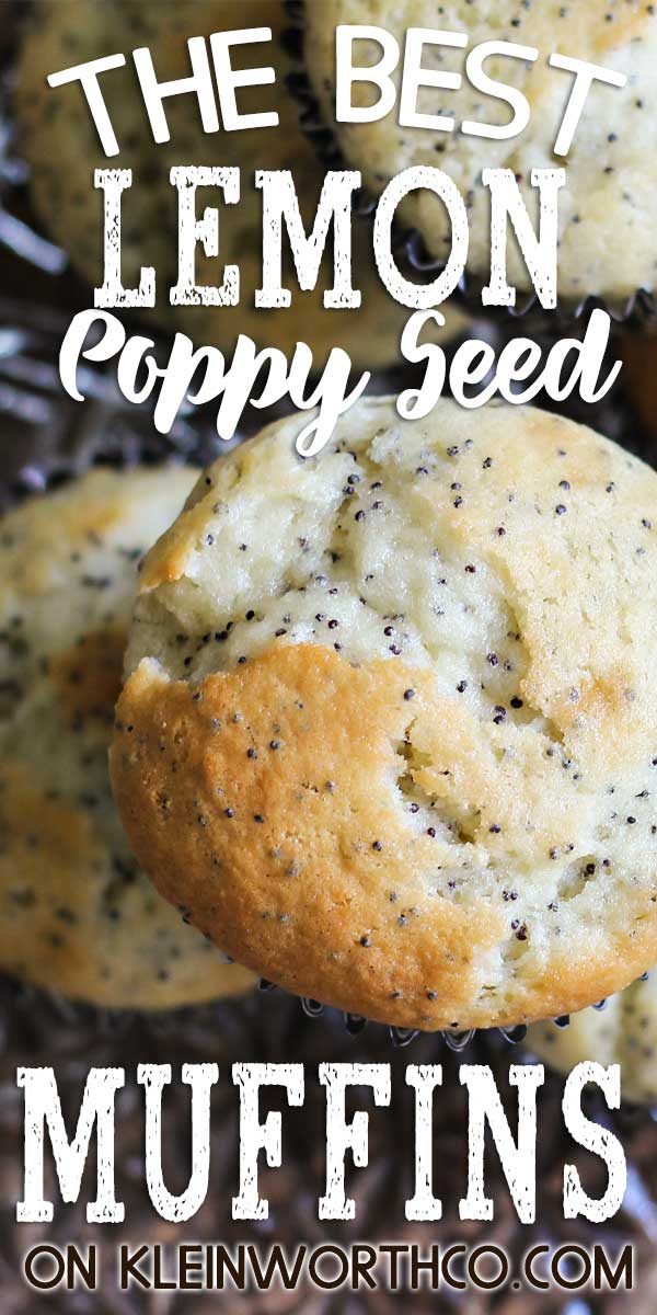 Lemon Poppy Seed Muffins