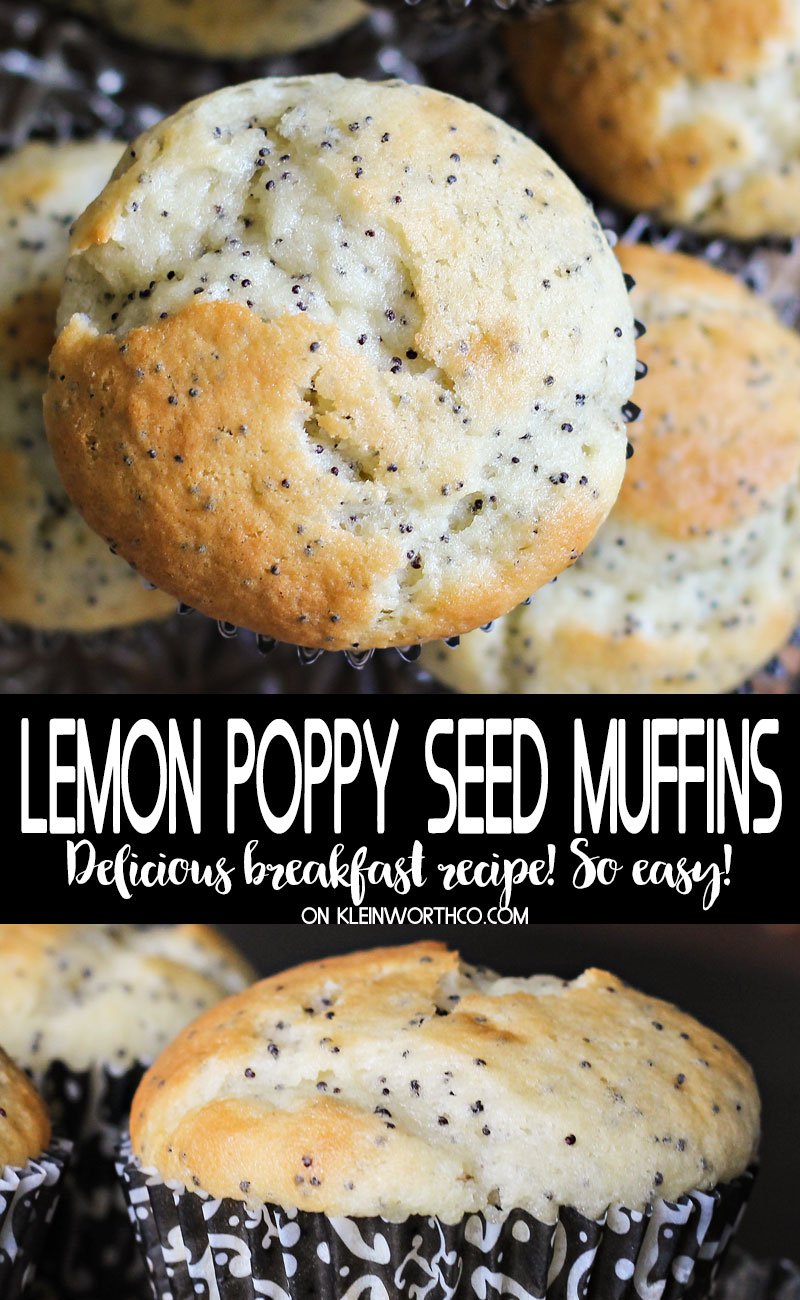 Lemon Poppy Seed Muffins