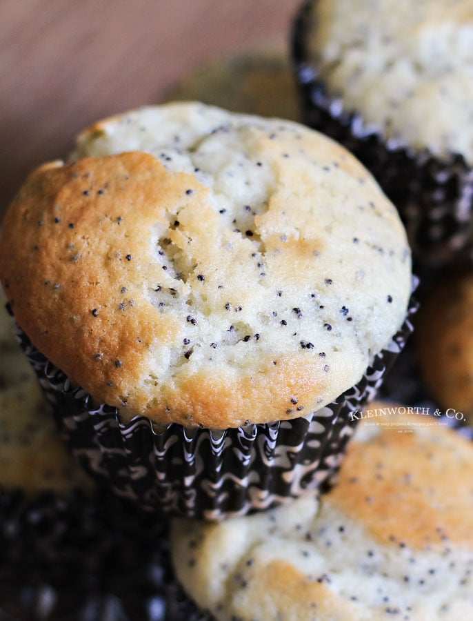 how to make Lemon Poppy Seed Muffins