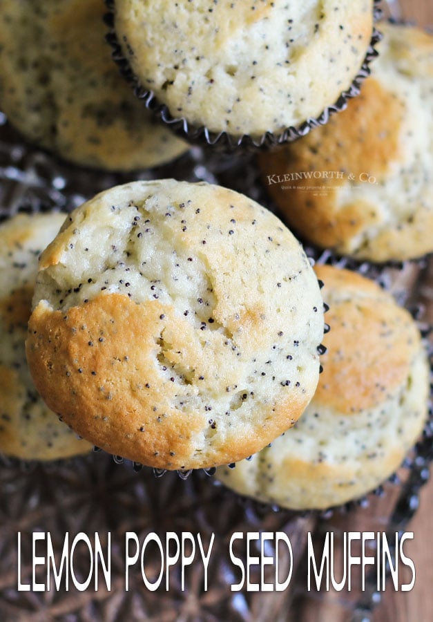 Lemon Poppy Seed Muffins