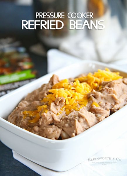 Pressure Cooker Refried Beans