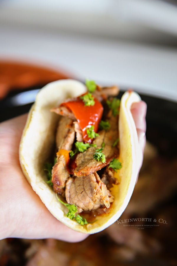 Slow Cooker Beef Tacos with TABASCO® Sauce Crema