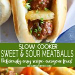 Slow Cooker Sweet and Sour Meatballs