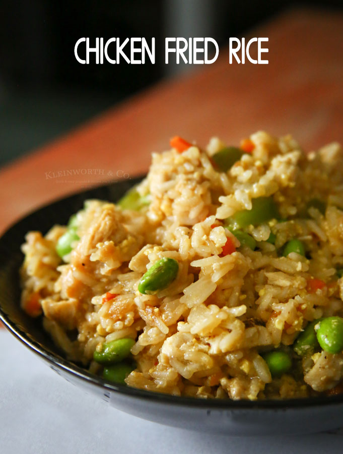 Chicken Fried Rice Restaurant Style