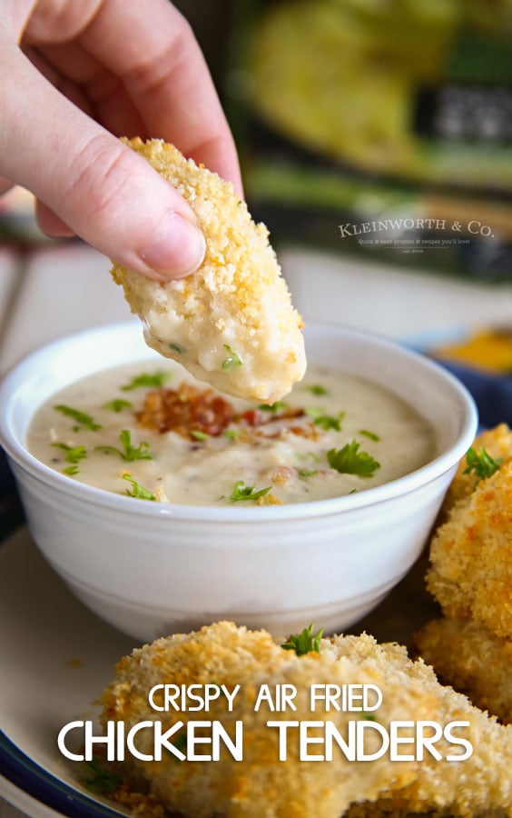 Crispy Chicken Tenders & Potato Soup