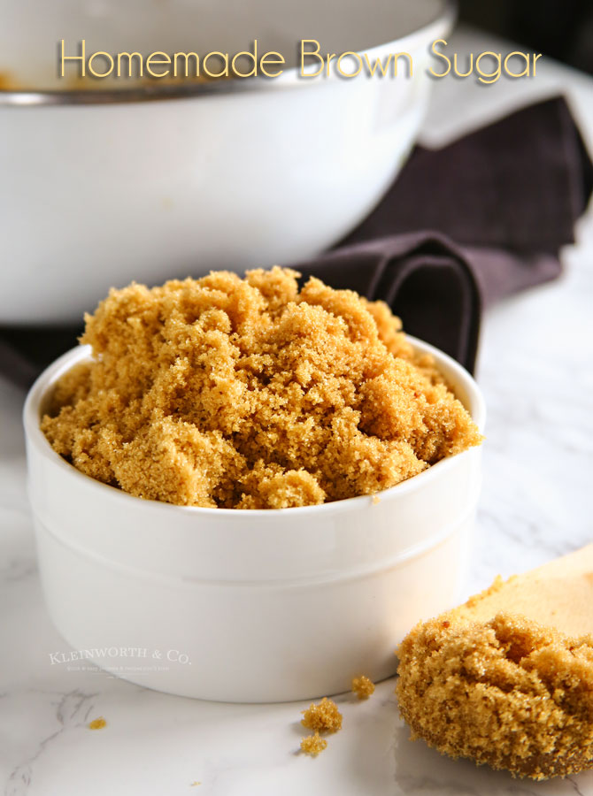 Homemade Brown Sugar