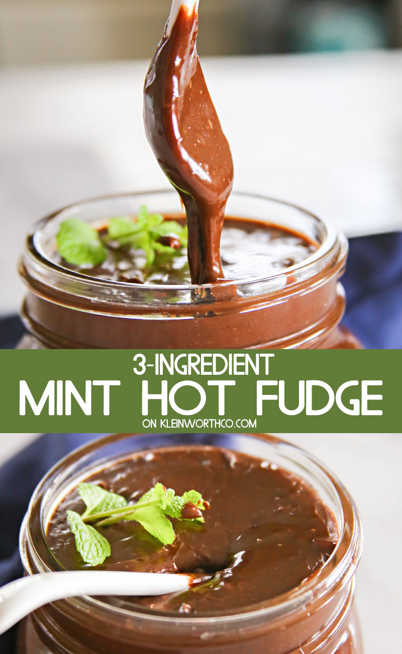 5-Minute Mint Hot Fudge